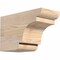 Ekena Millwork New Brighton Smooth Rafter Tail, Douglas Fir, 5 1/2"W x 8"H x 12"L RFT06X08X12NEB00SDF - alternate 1